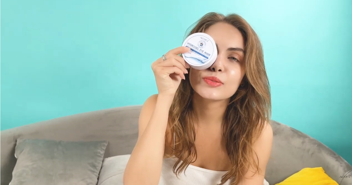 ALIVER Collagen Moisturizing Anti-Aging Eye Mask | Depuffing Eyes