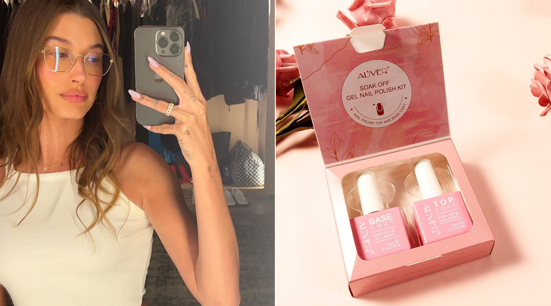 How to Achieve the Perfect Hailey Bieber Nails|ALIVER Nail Care