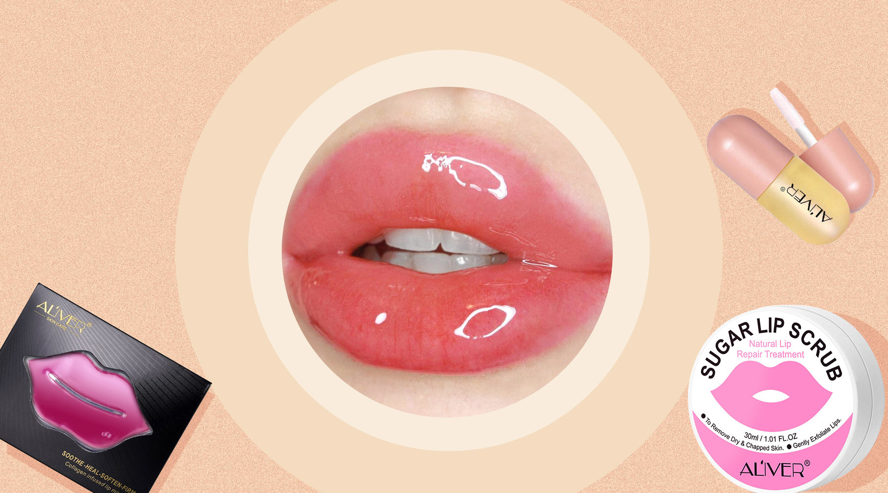 How Can You Plump Your Lips Naturally?| ALIVER Beauty Lip Care