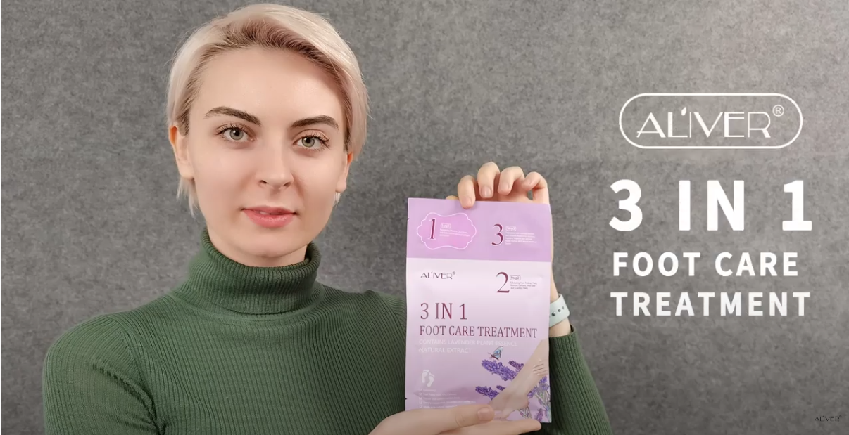 How to use the ALIVER 3in1 Foot Mask ð£ | ALIVER