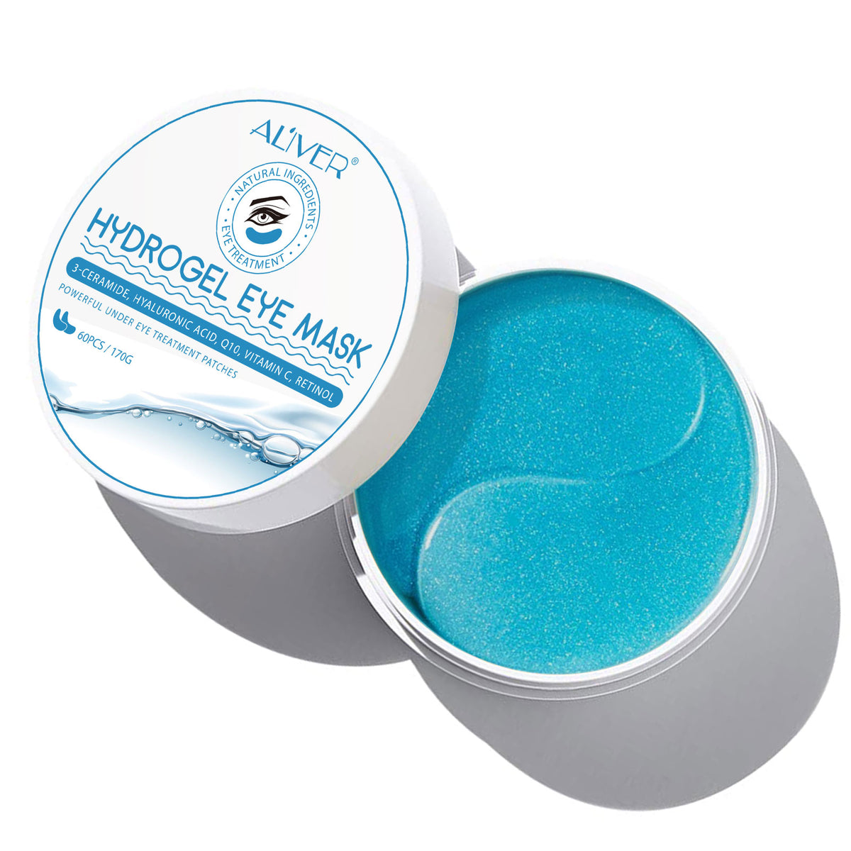 Aliver Collagen Moisturizing AntiAging Eye MaskGrapes Extract 30 pai