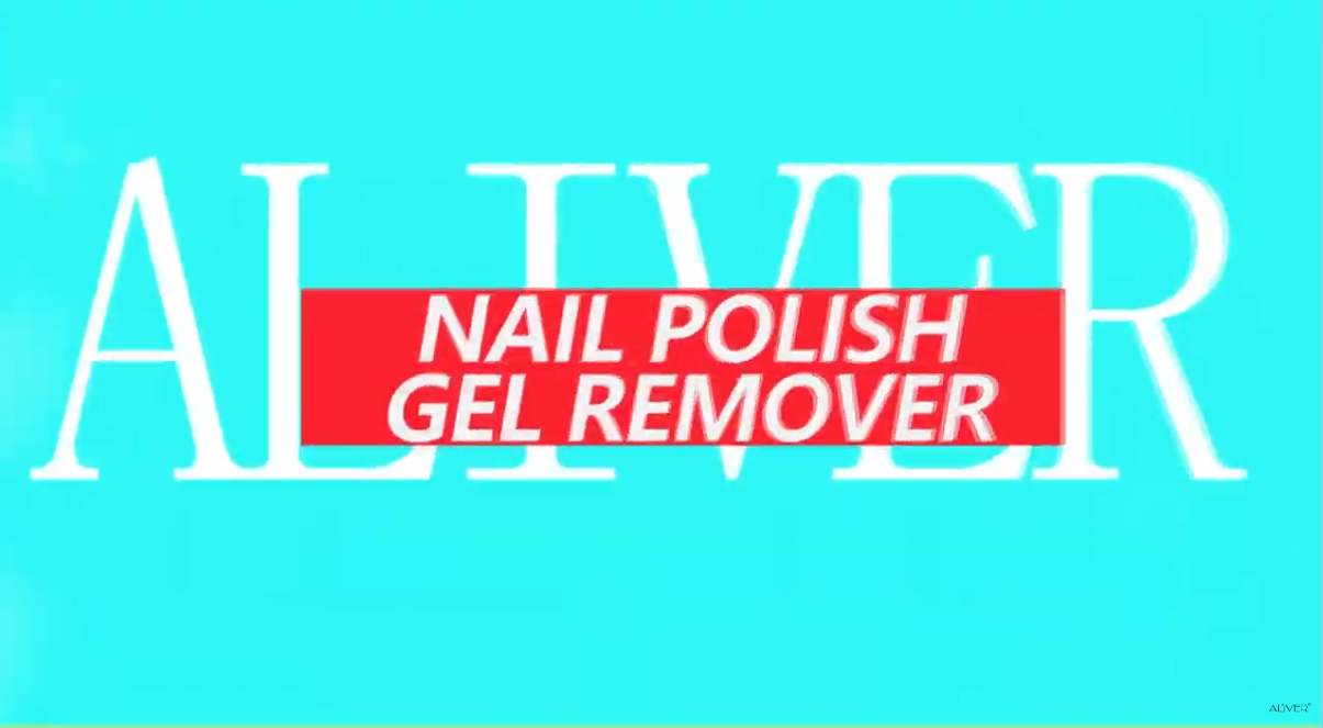 ALIVER Upgraded Magic Nail Polish Remover | How To Easily Remove Gel Polish At Home