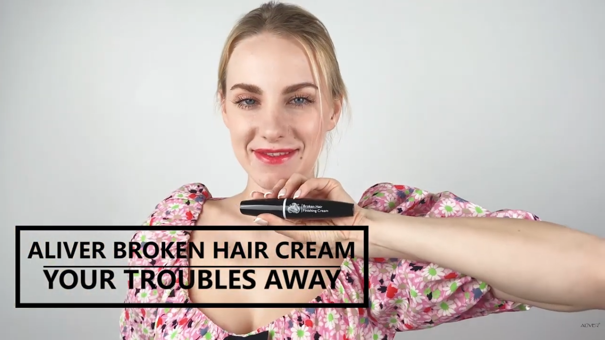 ALIVER Small Broken Hair Cream Finishing Sticks | How To Get Rid Of Flying Hair