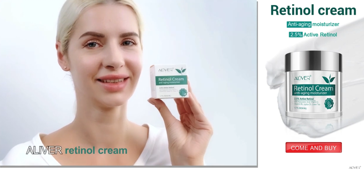 ALIVER Retinol Cream | Rejuvenate & Refresh Skin