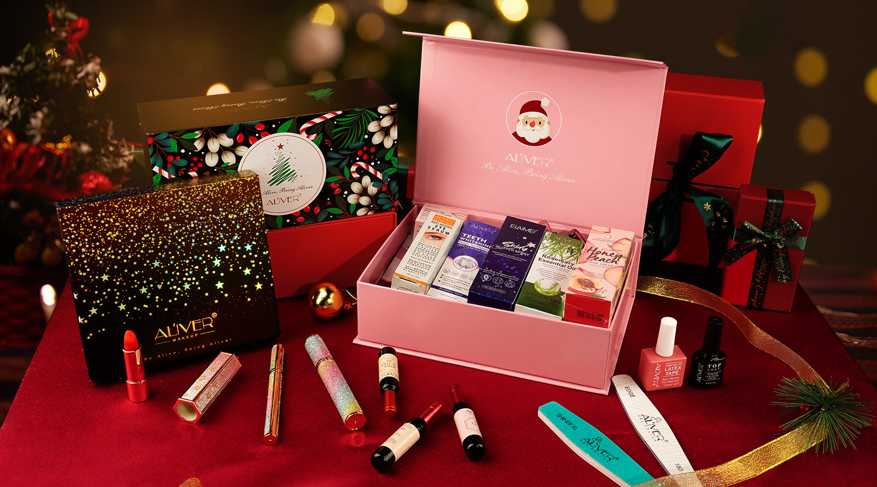 Bring the Salon to the Couch with the ALIVER Beauty Big Winter Sale, Launching Now|ALIVER Christmas Beauty Box