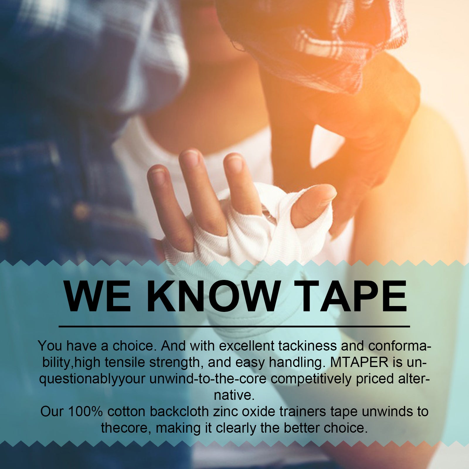 find back Sports Tapes - 3 Adhesive Rolls