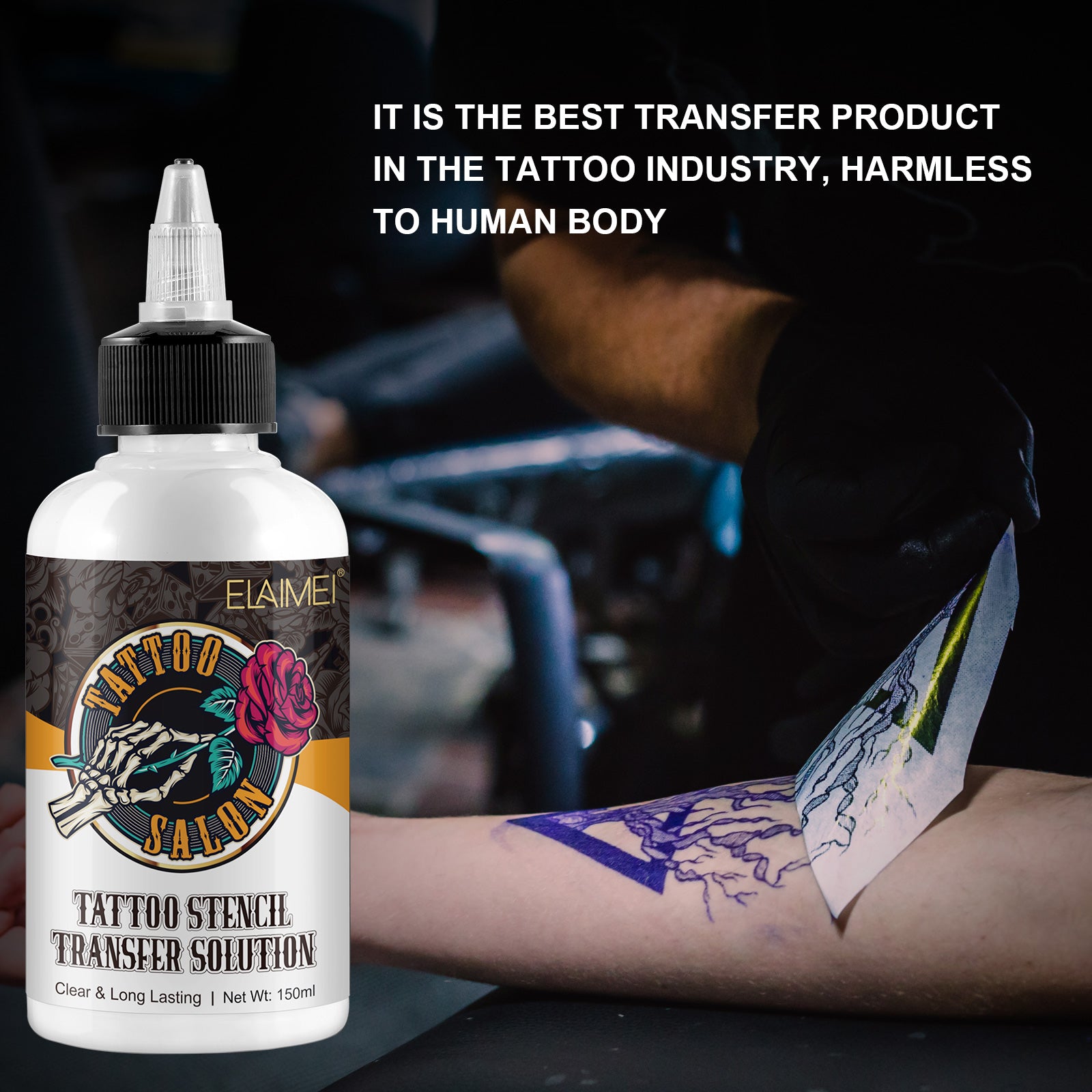 Elaimei Tattoo Stencil Transfer Gel Solution – Aliver Beauty