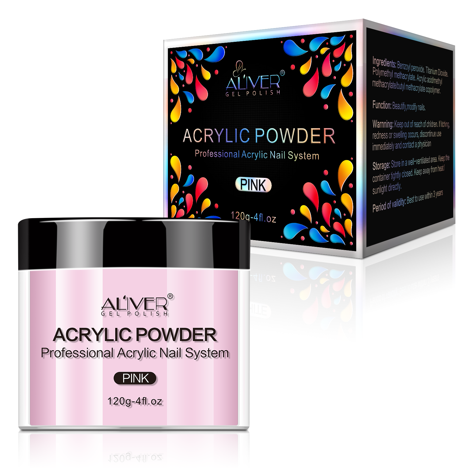 Saviland Acrylic Nail Kit - 3 Colors Clear/Pink/Nudes Acrylic Powder and  Liquid Set with Monomer Acrylic Liquid, Acrylic Nail Brush and Nail Forms  for Beginner - Walmart.com