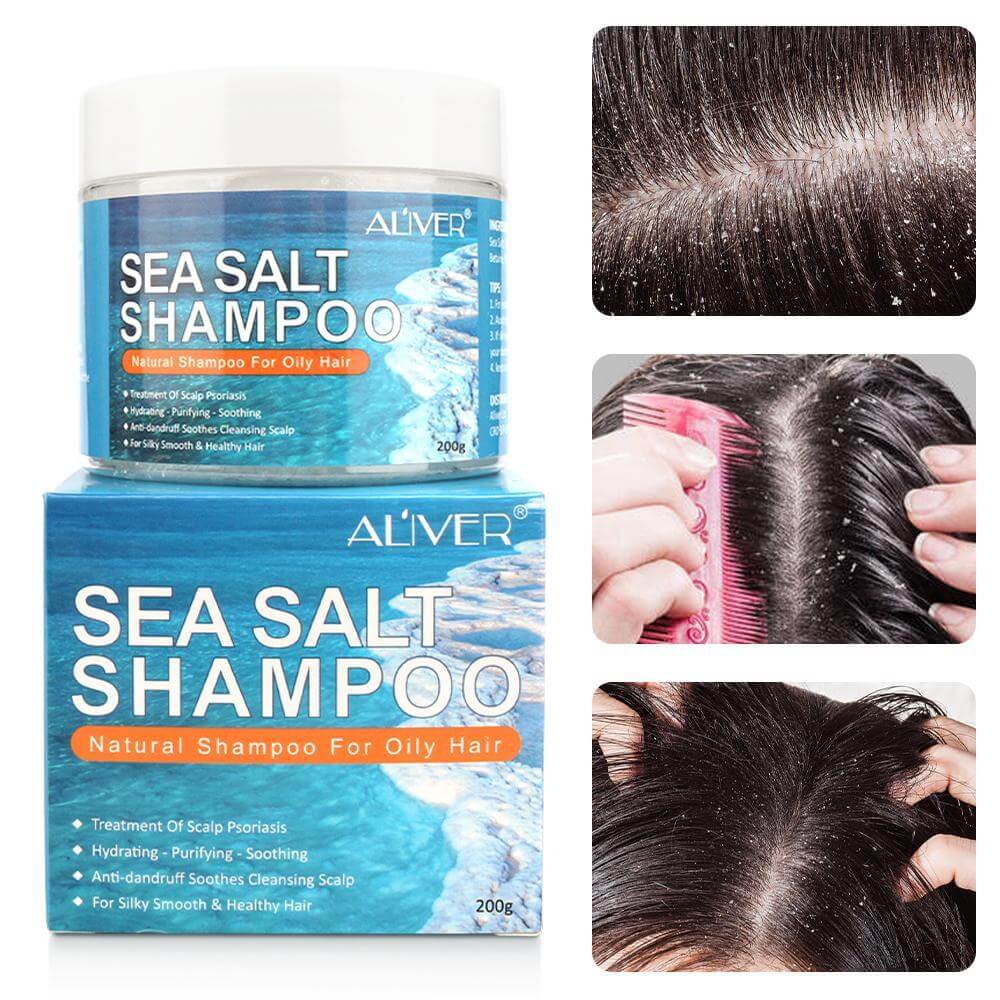 Aliver Sea Salt Shampoo for Scalp Itchy Scalp and Scalp Clean – Aliver Beauty|Aliver.com